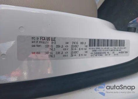 2016 Dodge Grand Caravan Se из США, поврежденный, VIN 2C4RDGBG3GR105758